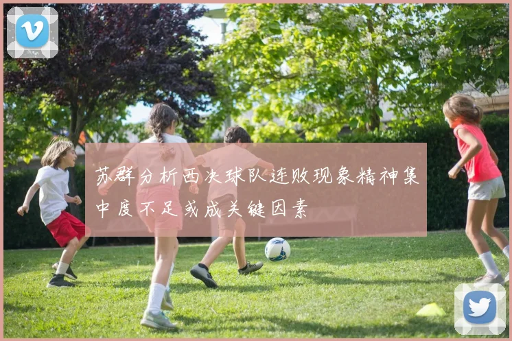苏群分析西决球队连败现象精神集中度不足或成关键因素